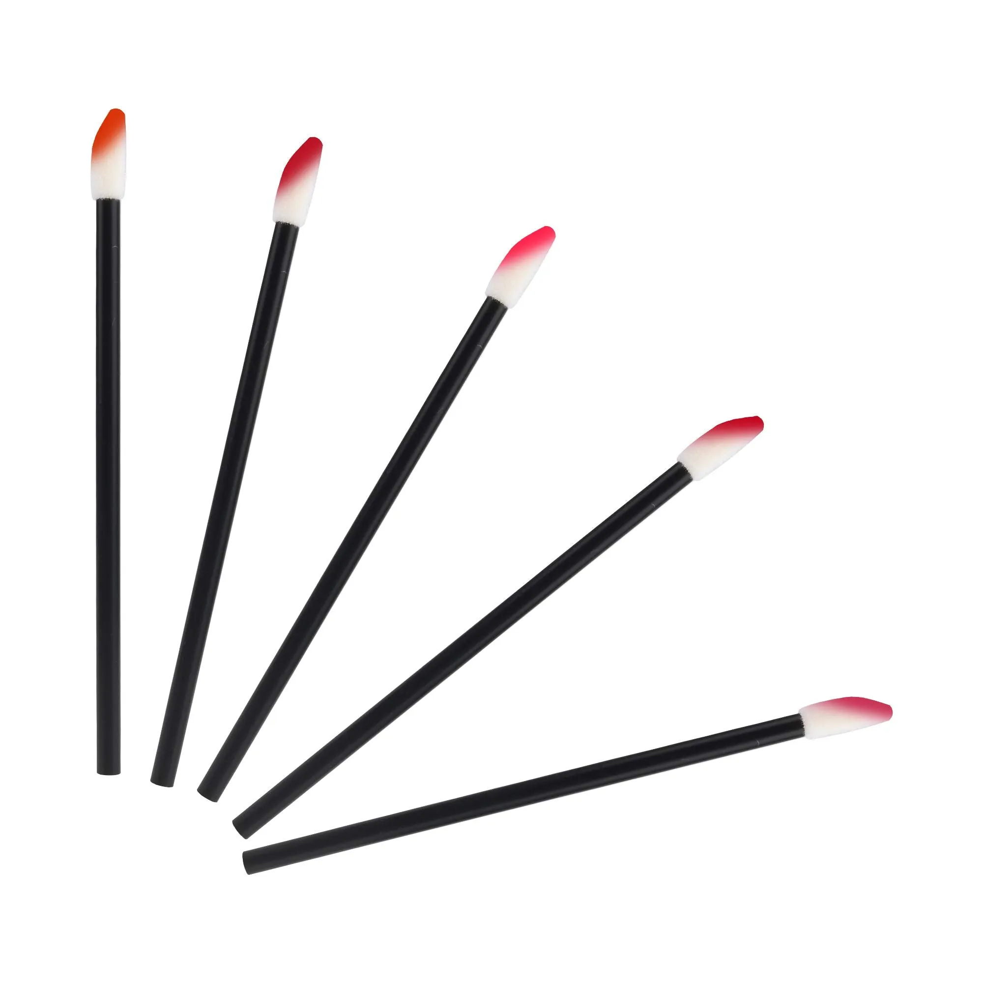 640PCS Disposable Lip Brushes Make Up Brush Lipstick Applicators Wands Makeup Applicators Brushes Lip gloss Applicators Tester Wands Disposable Lip Brushes Tool Kits Makeup Beauty Tool Kits Black