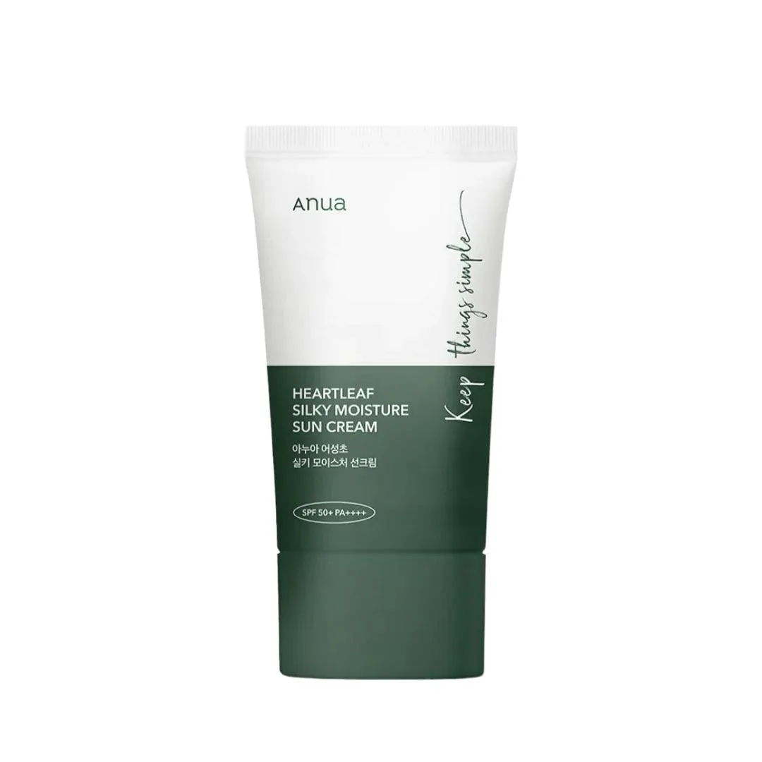 Anua - Heartleaf Silky Moisture Sun Cream - 50ml
