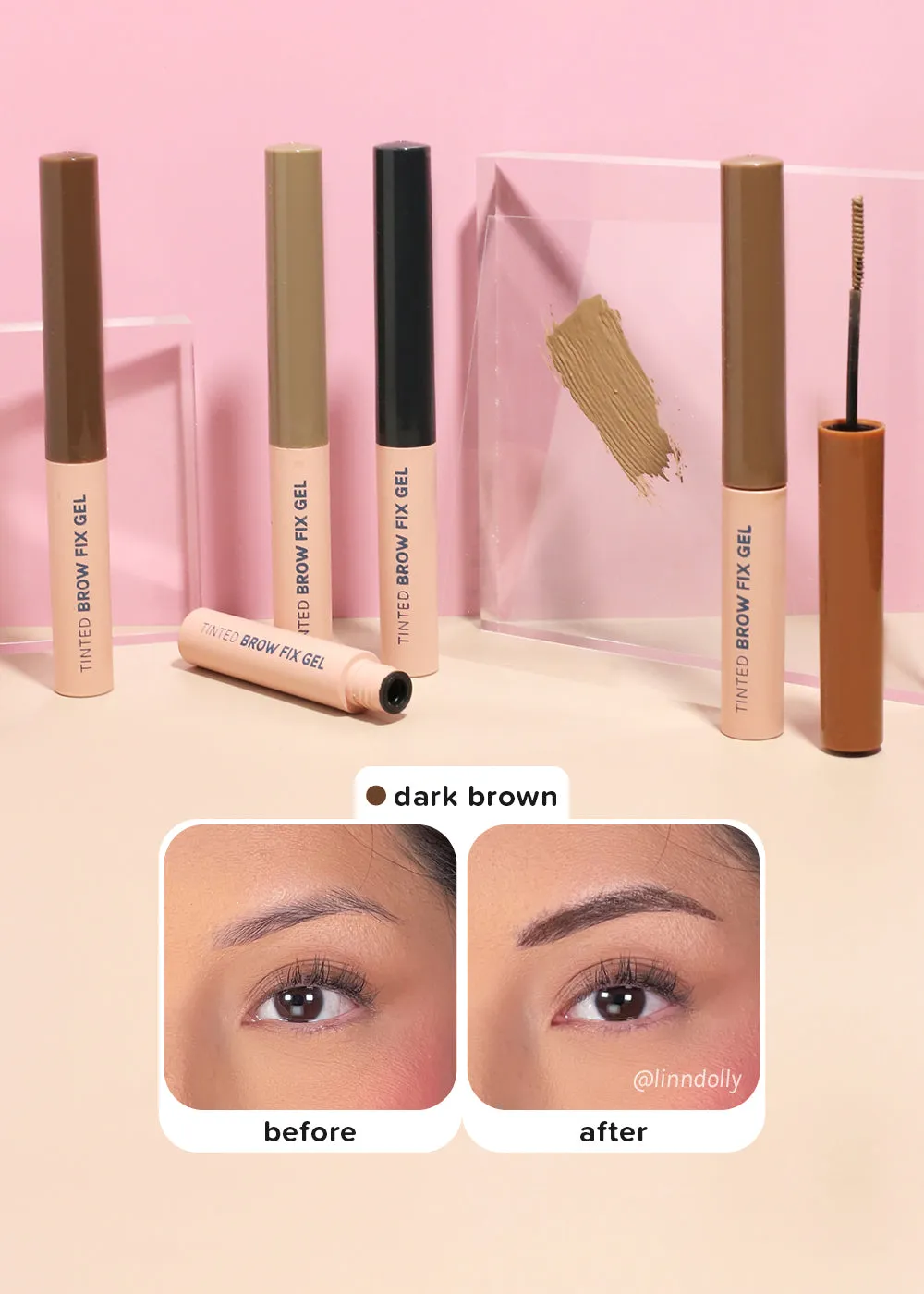 AOA Tinted Brow Fix Gel