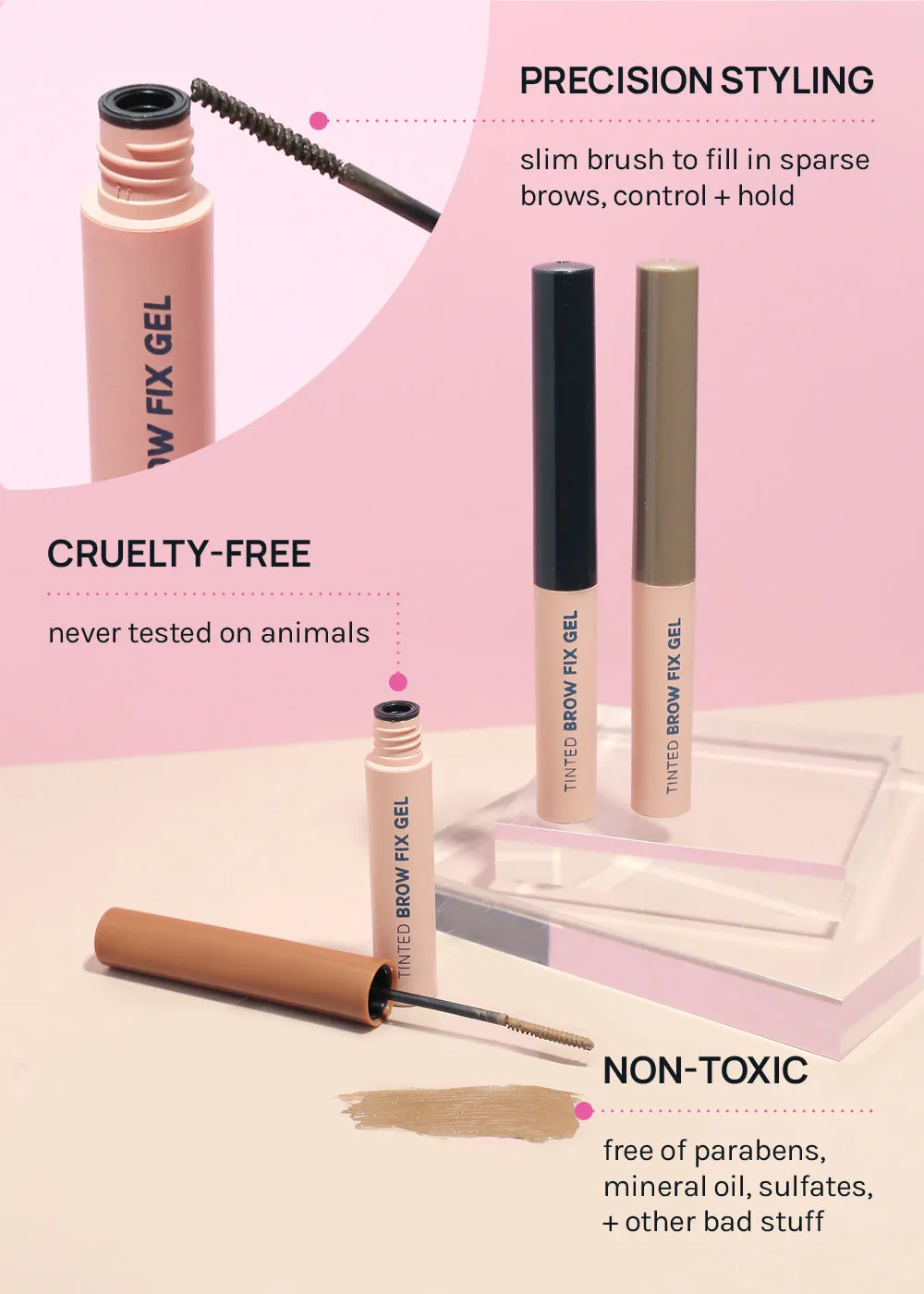 AOA Tinted Brow Fix Gel