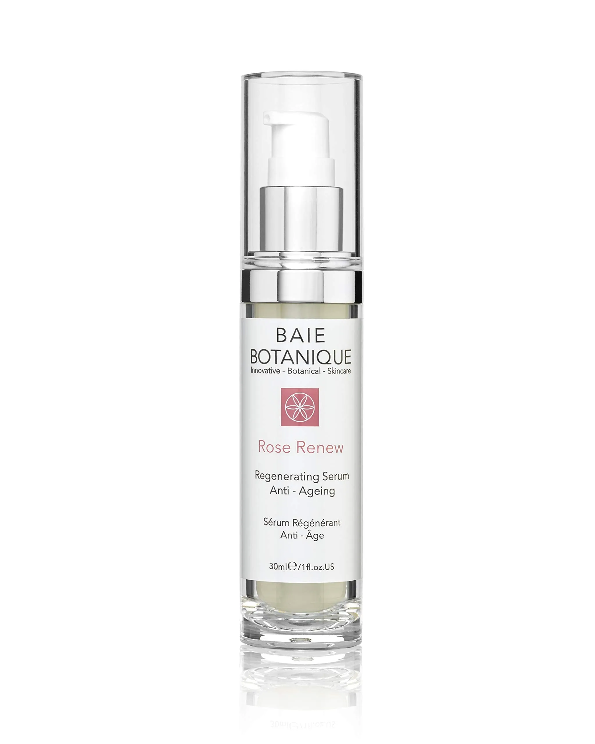 Award Winning Anti-Aging Rose Hyaluronic Acid Face Serum - 2 in 1 Serum & Toner - Plumps, Hydrates & Smooths - Rosewater, Rose Absolute, Rosehip Seed Oil, Glycolic Acid - 98% Natural, 80% Organic. (30ml) 30ml