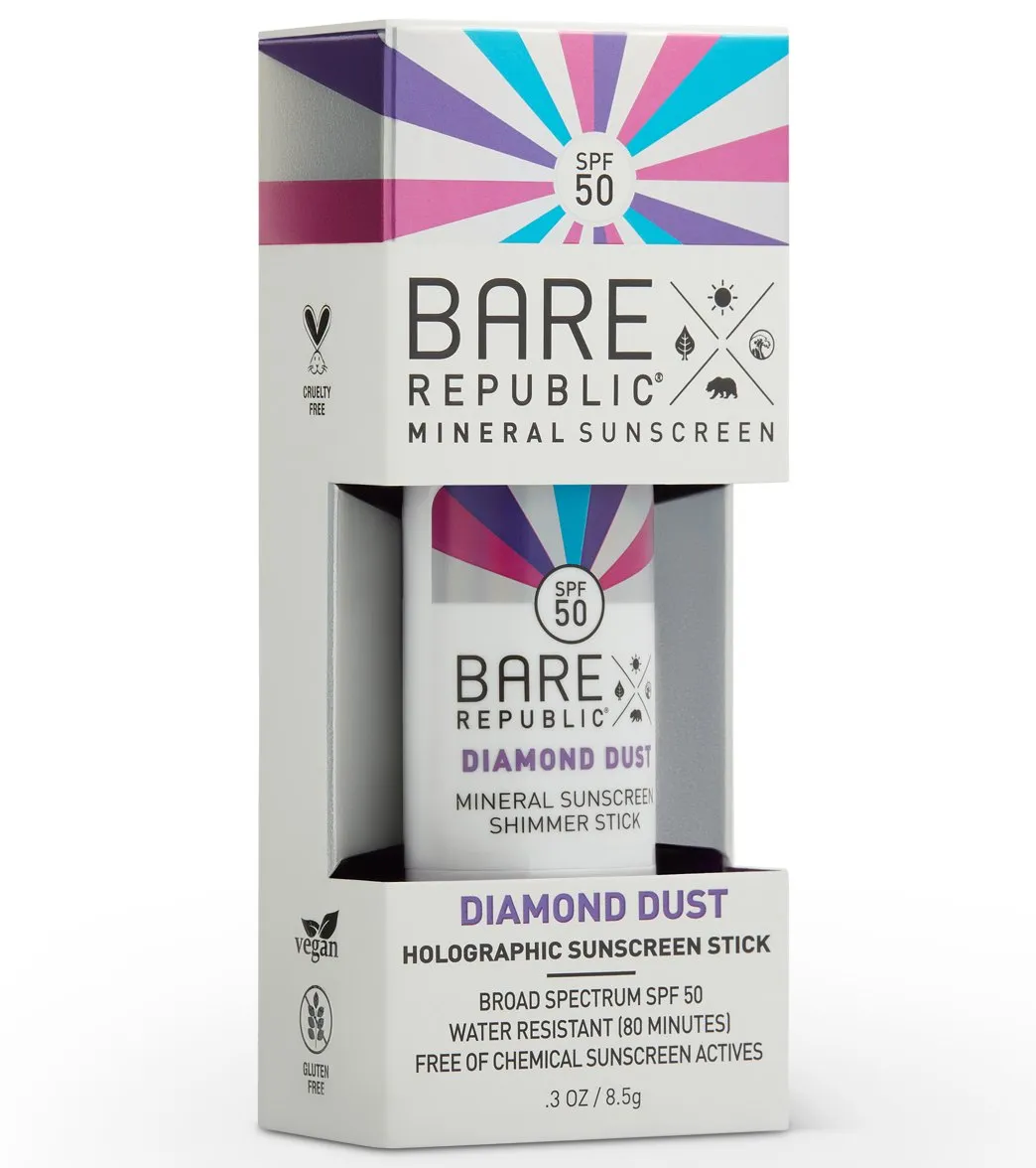 BARE Republic Mineral Metallic Shimmer SPF 50 Suncreen Stick (.30oz)