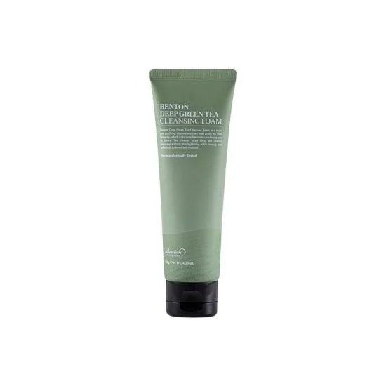 BENTON Deep Green Tea Cleansing Foam 120g