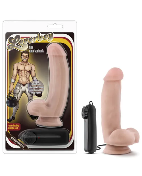 Blush Loverboy The Quarterback 7" Vibrating Realistic Cock