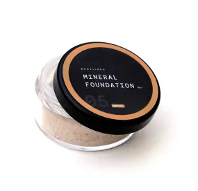 Bodylines Loose Powder Mineral Foundation, 100% Natural, Vegan, Chemical & Cruelty Free (Warm Sand) 10g Warm Sand