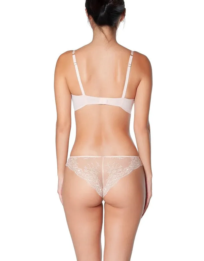 Charme Brazilian Bikini Brief in Blush