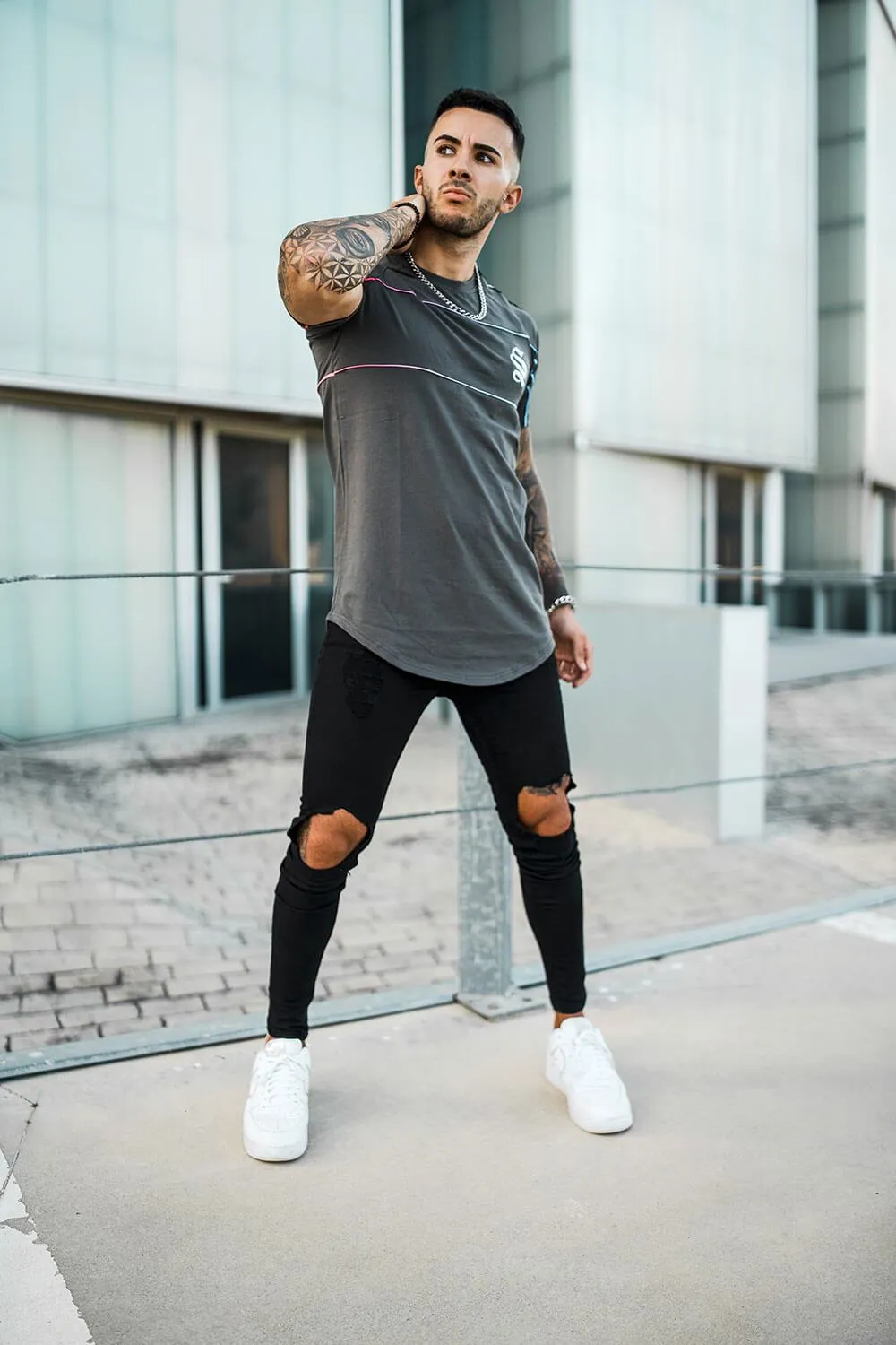 Destroyed Jeans - Black