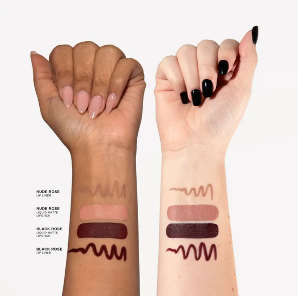 DOSE OF COLORS - 10 YEAR BLACK ROSE LIP LINER