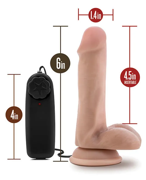 Dr. Skin Vibrating Cock W/ Suction Cup