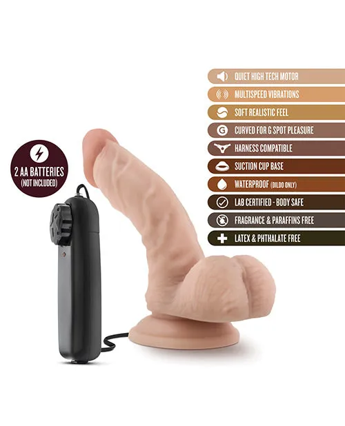 Dr. Skin Vibrating Cock W/ Suction Cup