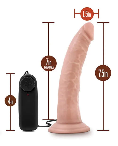 Dr. Skin Vibrating Cock W/ Suction Cup