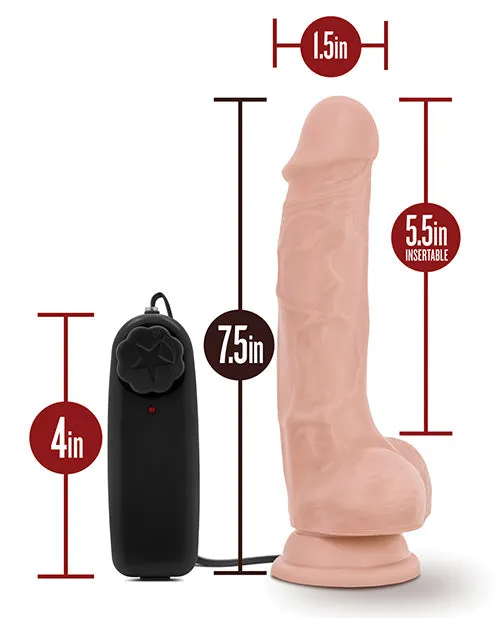 Dr. Skin Vibrating Cock W/ Suction Cup