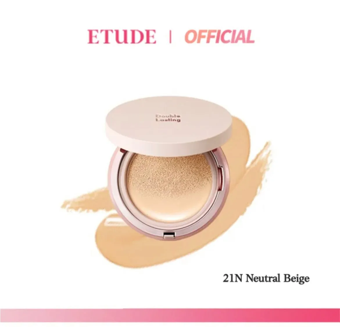 ETUDE HOUSE Double Lasting Cushion Glow گوشن فاونديشن