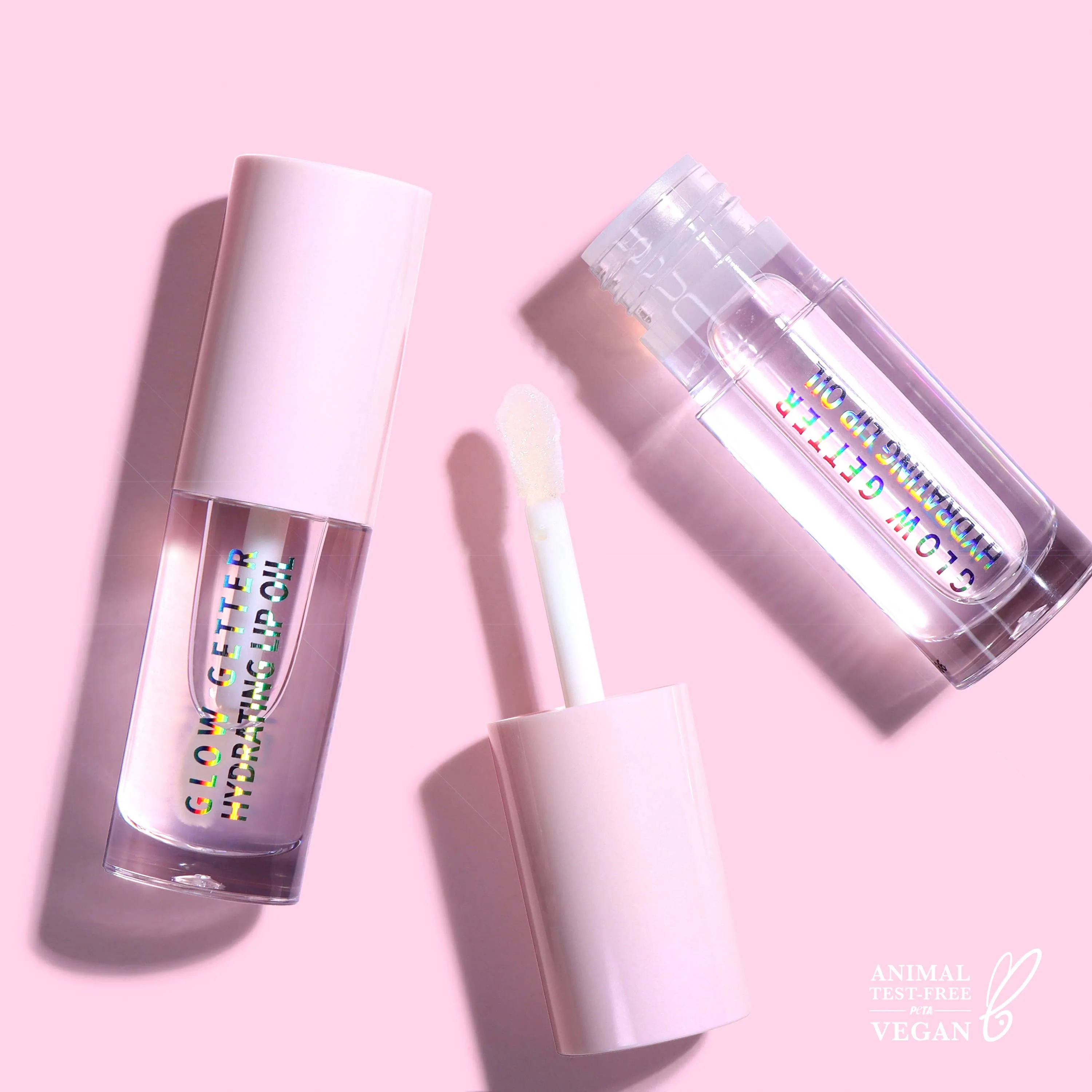 Glow Getter Hydrating Lip Oil Clear by Moira Cosmetics