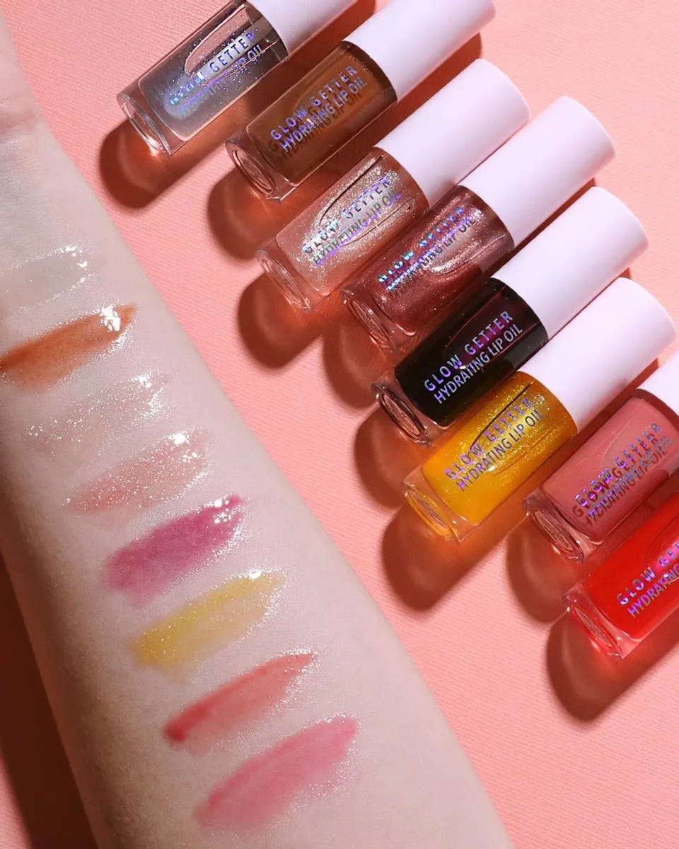 Glow Getter Hydrating Lip Oil Clear by Moira Cosmetics