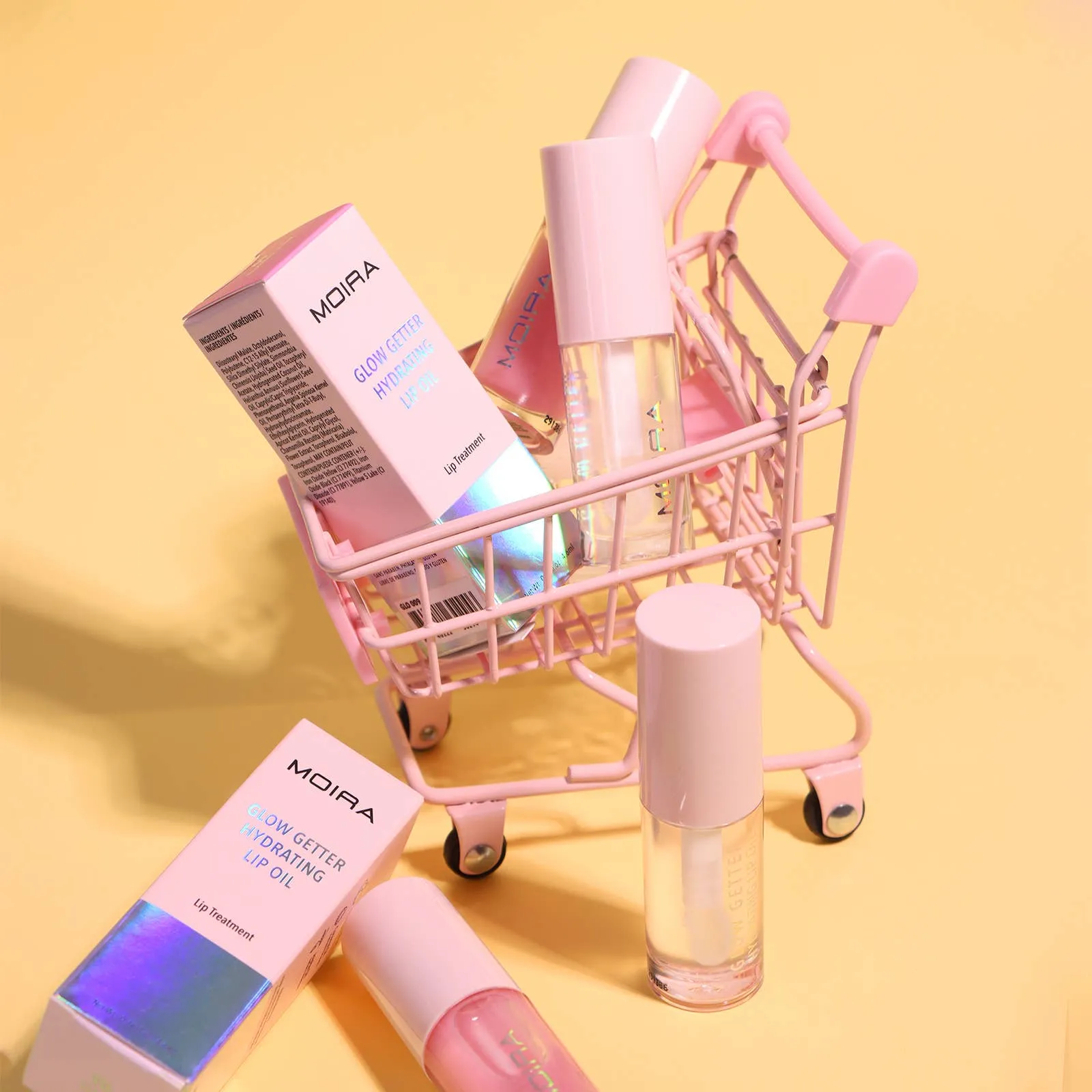 Glow Getter Hydrating Lip Oil Clear by Moira Cosmetics