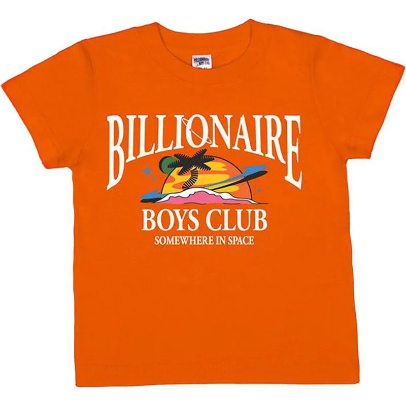 Kid's BB Cosmic Island SS Tee White