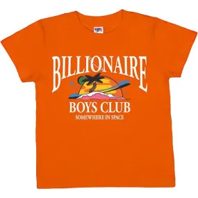 Kid's BB Cosmic Island SS Tee White