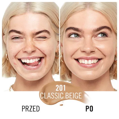 Kind & Free wegański podkład nawilżający 201 Classic Beige 30ml