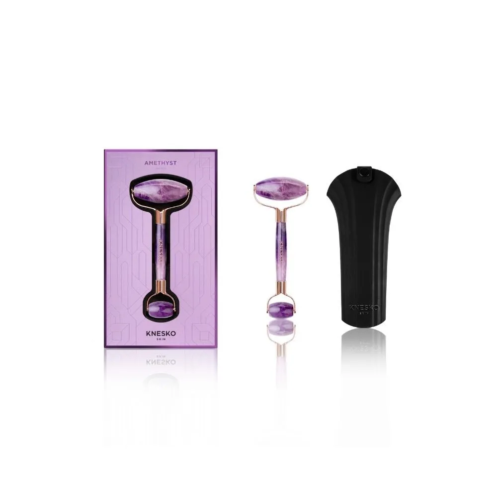 Knesko Amethyst Gemstone Roller