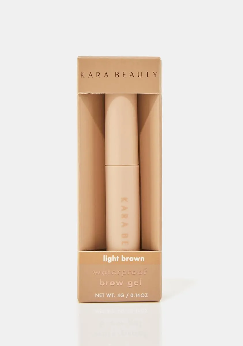Light Brown Waterproof Brow Gel