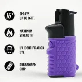 Light 'Em Up Pepper Spray and Flashlight Combo Keyring