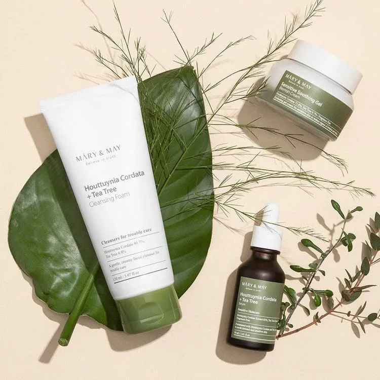 Mary&May Houttuynia Cordata   Tea Tree Cleansing Foam 150ml