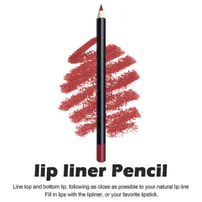 Matte Lip Liner Colors High Pigmented Natural Lip Makeup Soft Pencils Longwear Smooth Ultra Fine