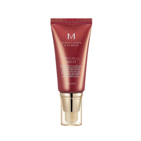 Missha. M Perfect Cover BB Cream SPF42 PA    [#23 Natural Beige]