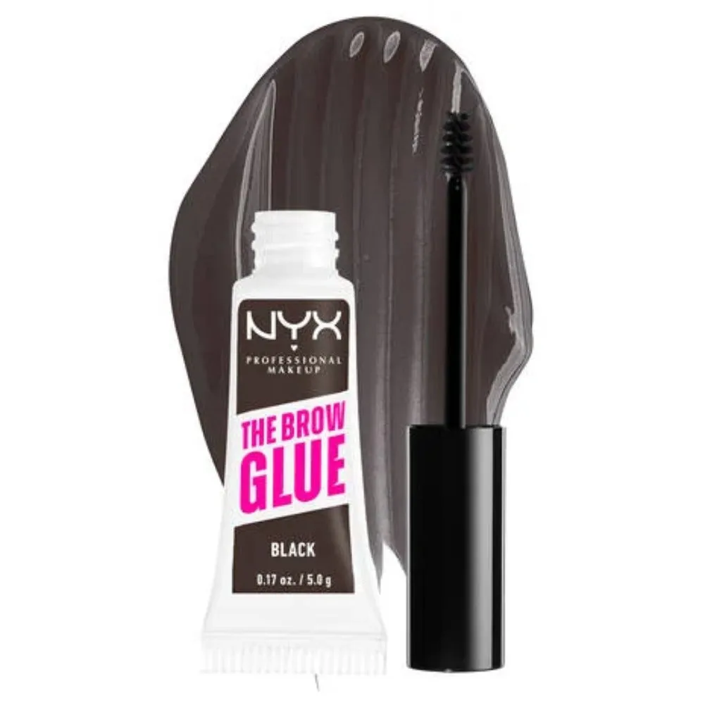 NYX PROFESSIONAL MAKEUP The Brow Glue, Extreme Hold Tinted Eyebrow Gel