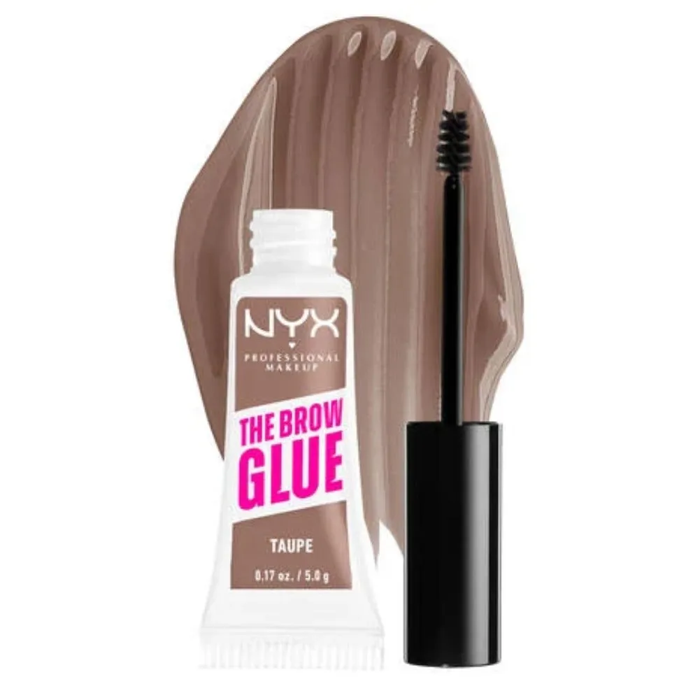 NYX PROFESSIONAL MAKEUP The Brow Glue, Extreme Hold Tinted Eyebrow Gel