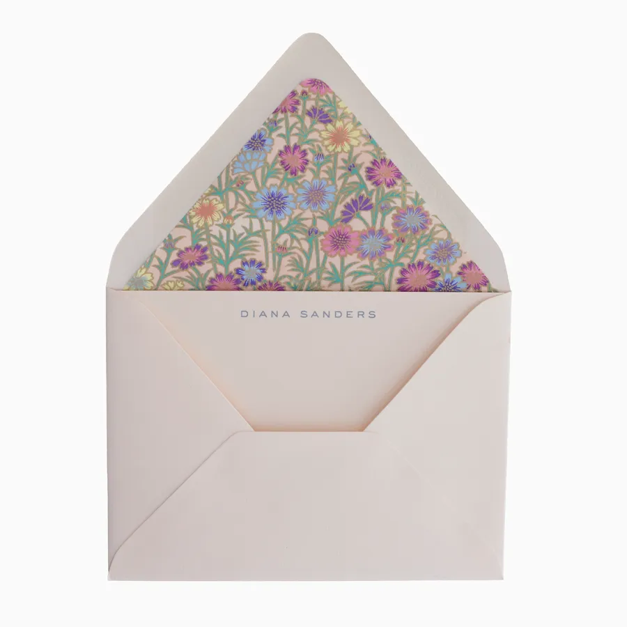 Pastel Zinnia Chiyogami Stationery Set