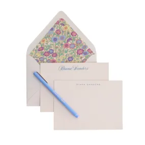 Pastel Zinnia Chiyogami Stationery Set