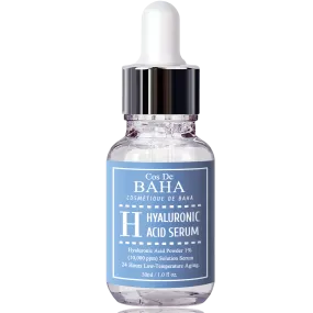 Pure Hyaluronic Acid 1% Powder Serum for Face 10,000ppm - Anti Aging   Fine Line   Intense Hydration   facial moisturizer   Visibly Plumped Skin 1Fl Oz (30ml/60ml)