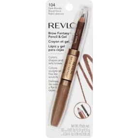 REVLON - Brow Fantasy Pencil & Gel 104 Dark Blonde - 0.04 fl. oz. (1.18 ml)
