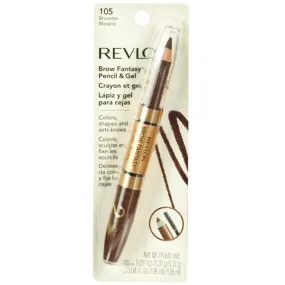 REVLON - Brow Fantasy Pencil & Gel 105 Brunette - 0.04 fl. oz. (1.18 ml)
