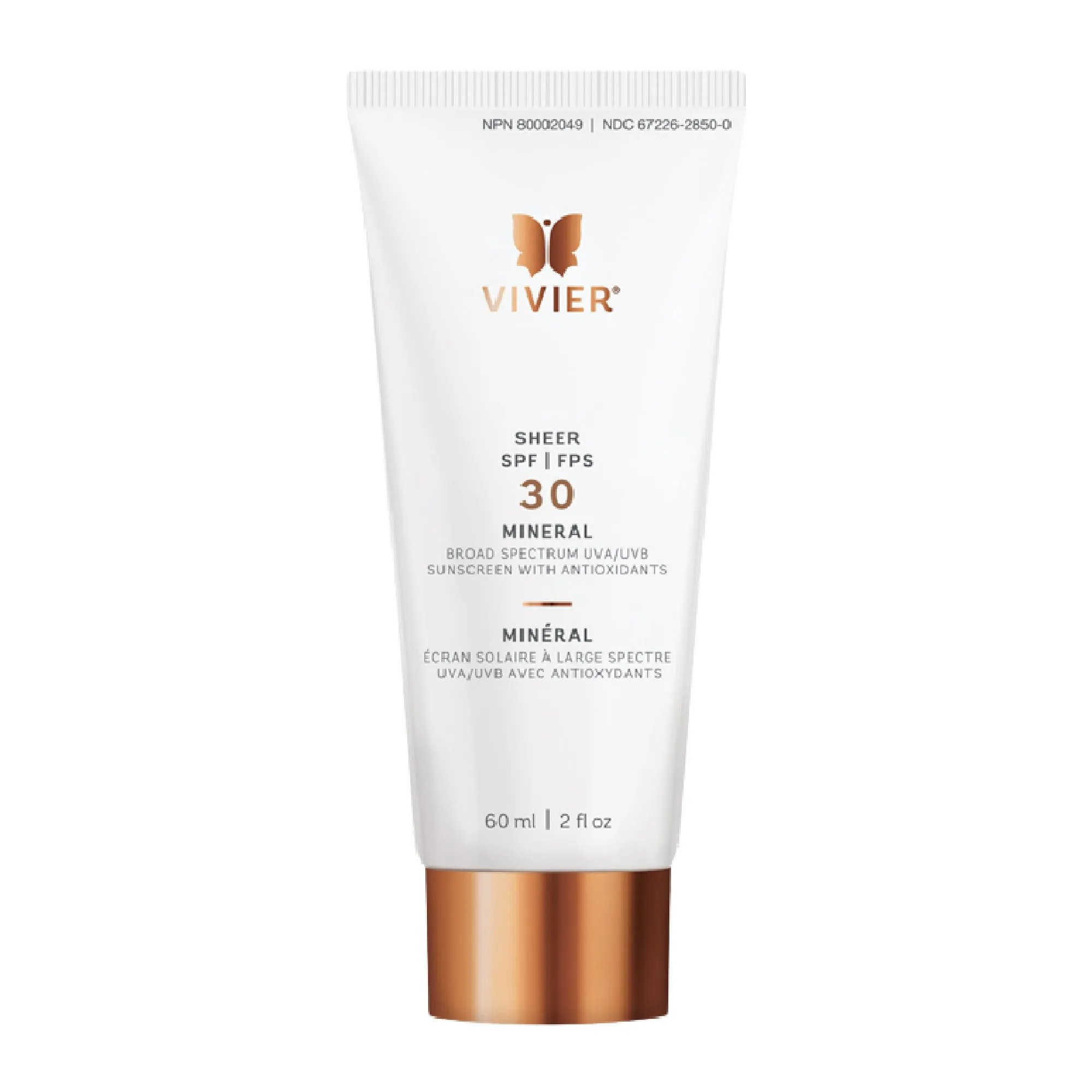 Sheer SPF 30 Mineral 60ml