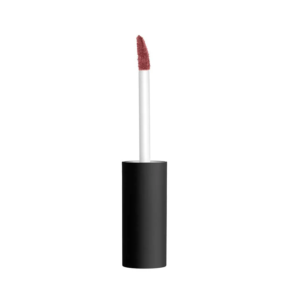 Soft Matte Metallic Lip Cream, Liquid Lipstick - Rome (Medium Nude with Red Undertone)