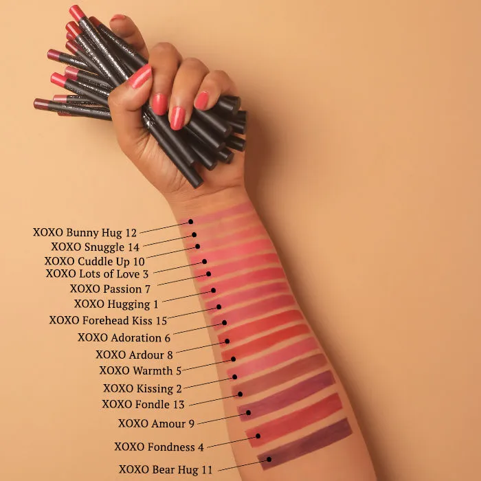 Stay Quirky Lip Liner | Lip crayon | Lip Liner Pencil |Lipstick - XOXO Snuggle 14 (1.2g)