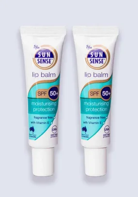 SunSense Moisturising Lip Balm SPF 50 15g - 2 Pack Saver