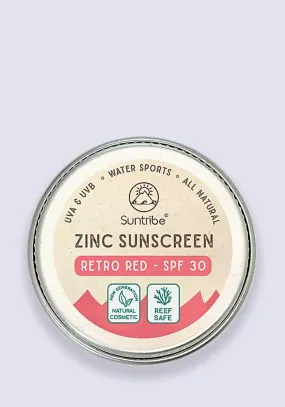 Suntribe Face & Sport Mineral Sunscreen Retro Red SPF 30 10g