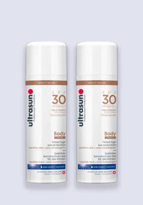 Ultrasun Family Tinted Body SPF 30 150ml - 2 Pack Saver