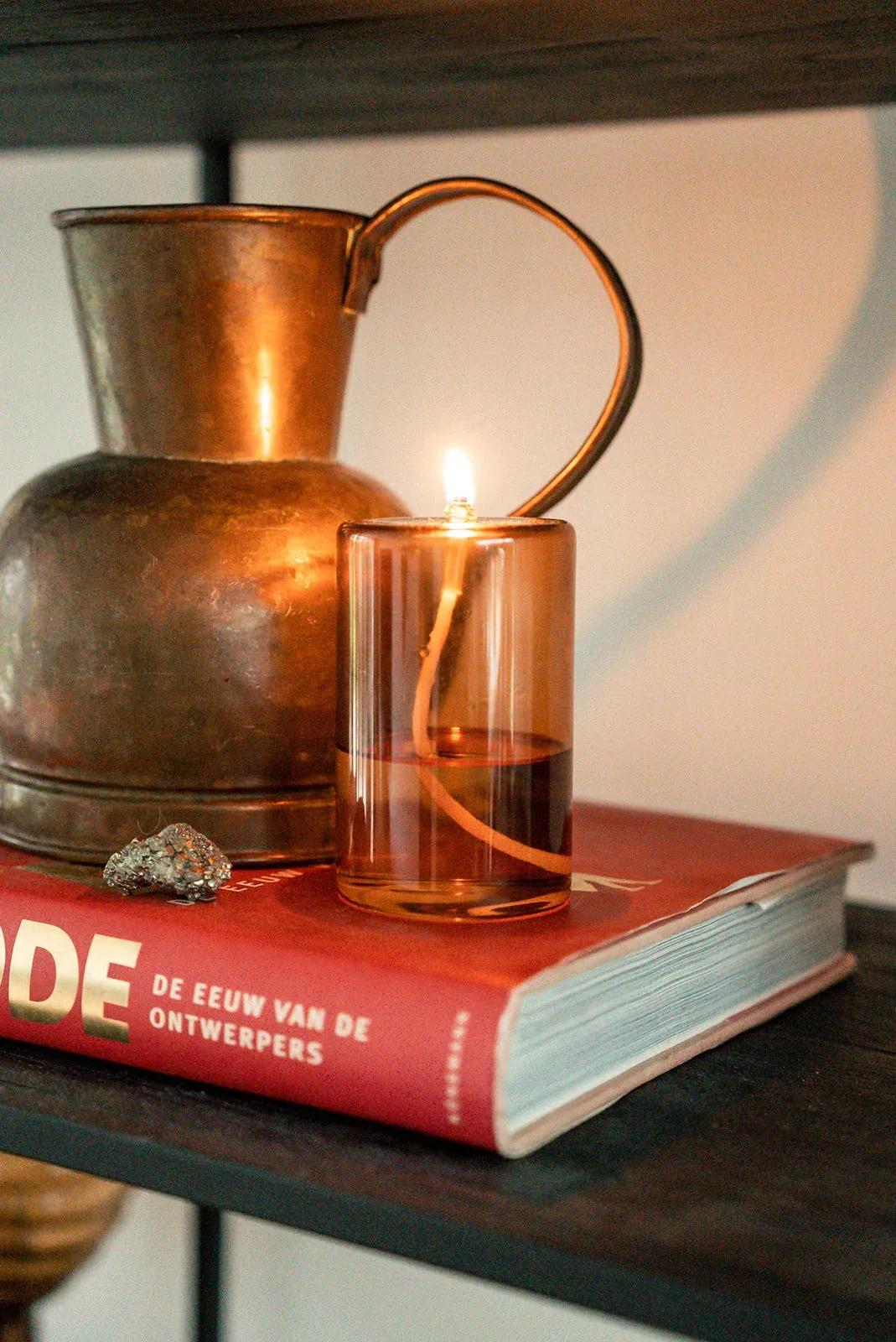 Wellmark oil lamp oil lamp | Amber